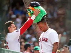 Rafael Devers homers and drives in two runs as the Red Sox beat the Rangers 5-0